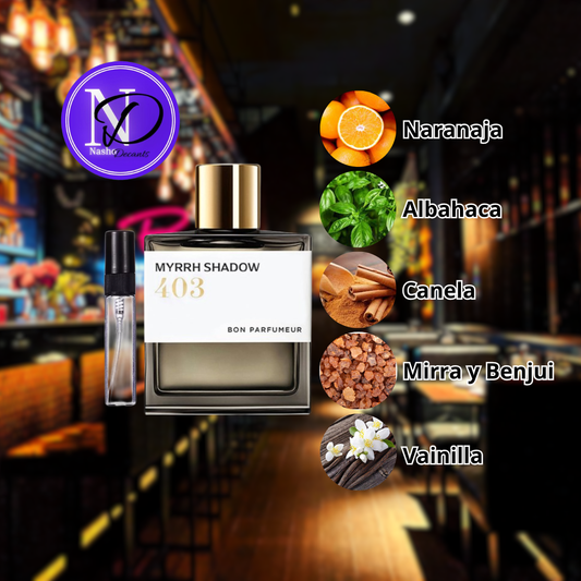 Decant 403 Myrrh Shadow Extrait Bon Parfumeur