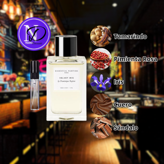 Decant Velvet Iris Essential Parfums