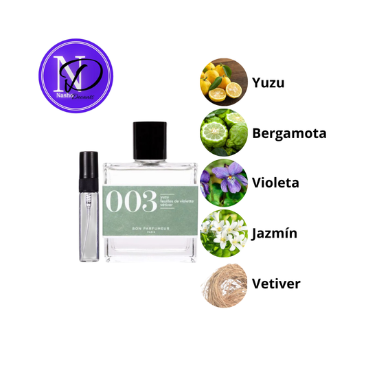 Decant 003 Bon Parfumeur