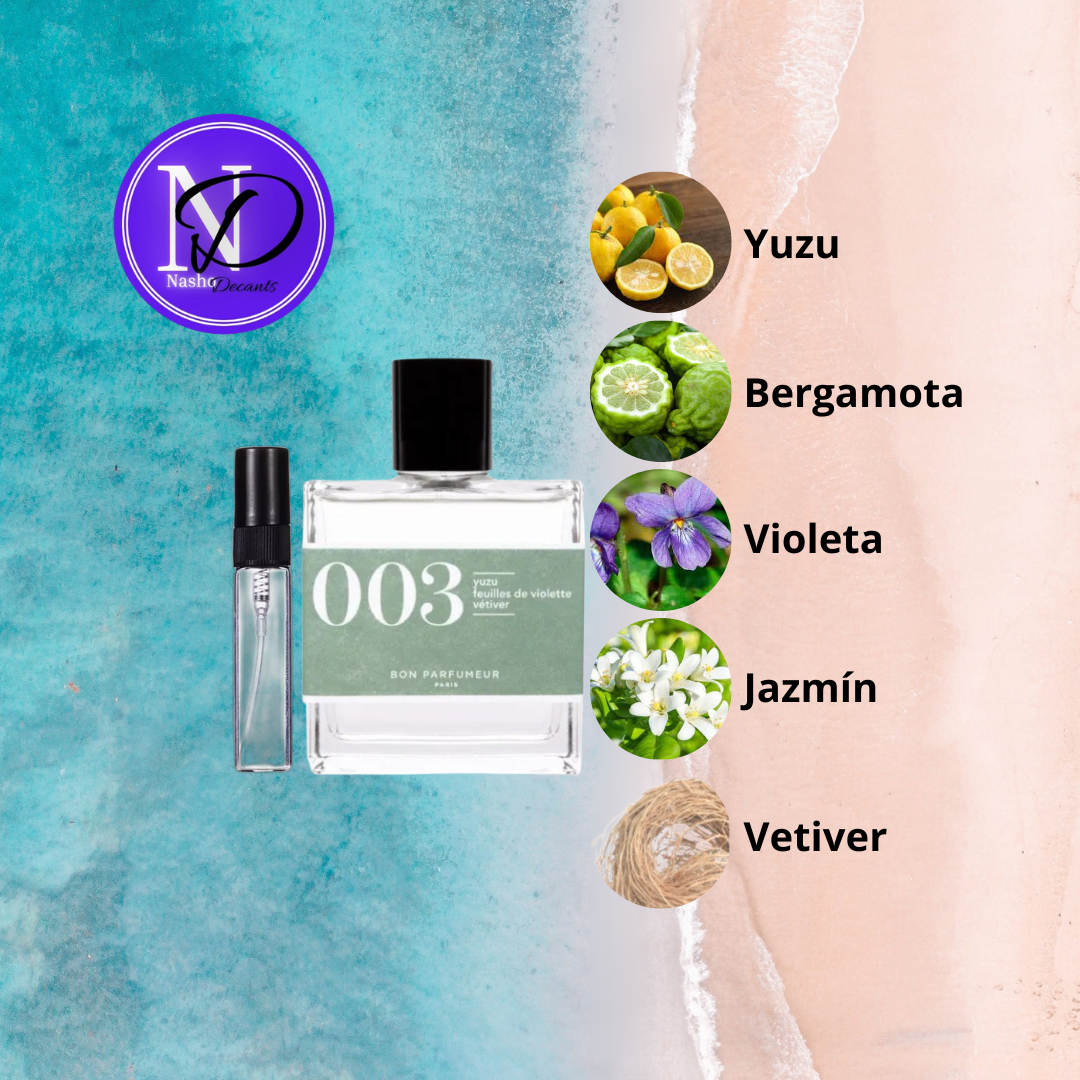 Decant 003 Bon Parfumeur