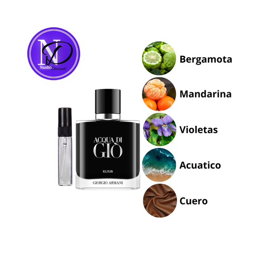 Decant Acqua di Gio Elixir Giorgio Armani