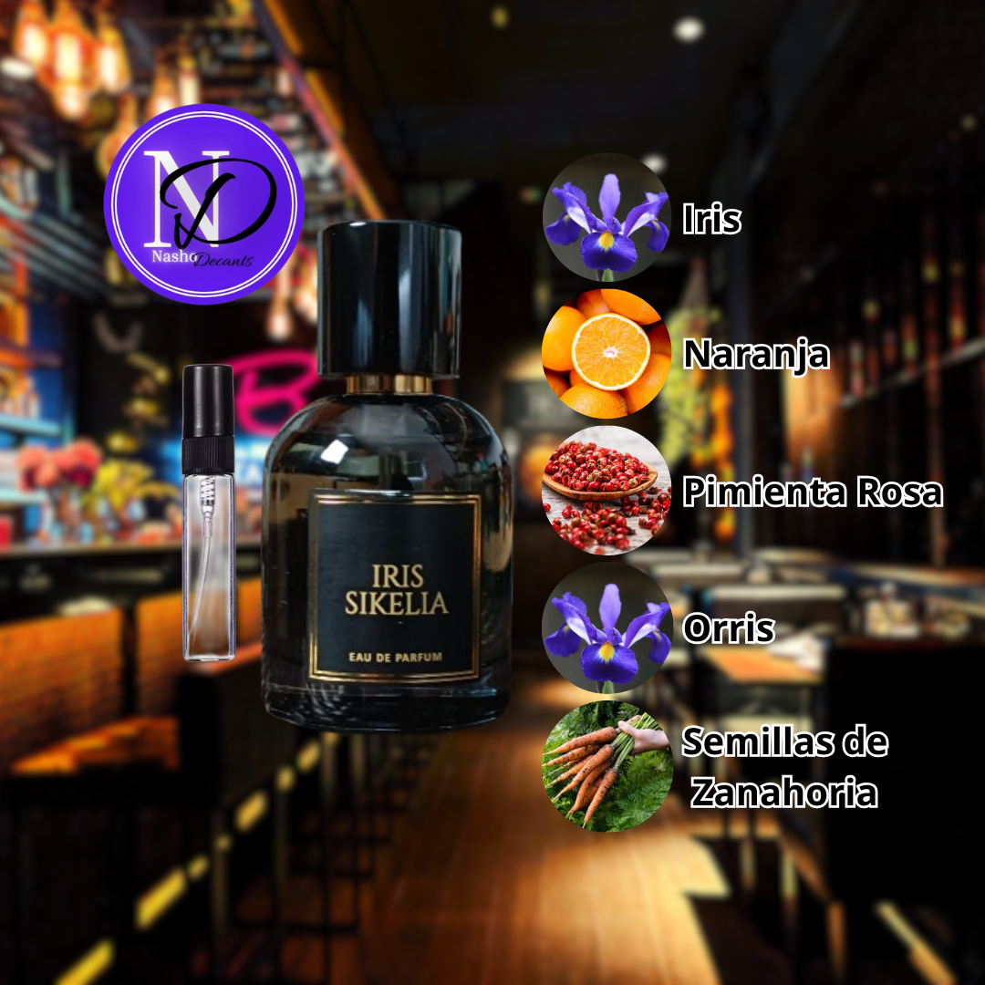 Decant Iris Sikelia Pastor Privé Parfums