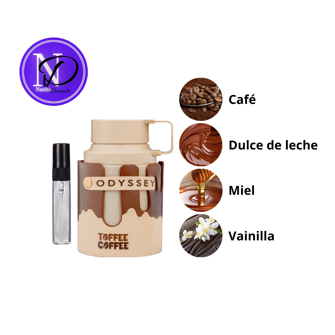 Decant Odyssey Toffee Coffee Armaf