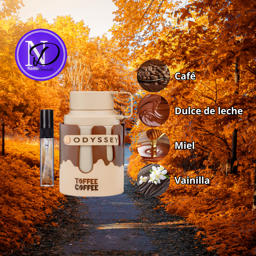 Decant Odyssey Toffee Coffee Armaf