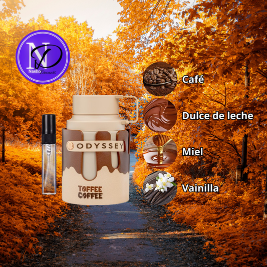 Decant Odyssey Toffee Coffee Armaf